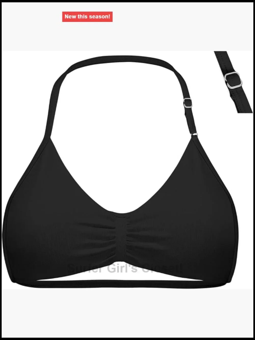 Seamless Open Back Sports Bra with Adjustable Straps & Removable Cups